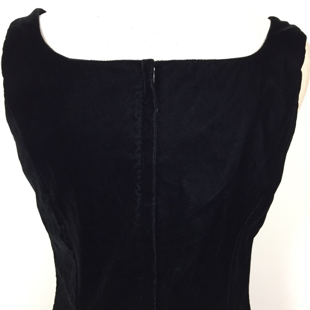 Vintage Scott McClintock Velvet Dress - Picture 7 of 8